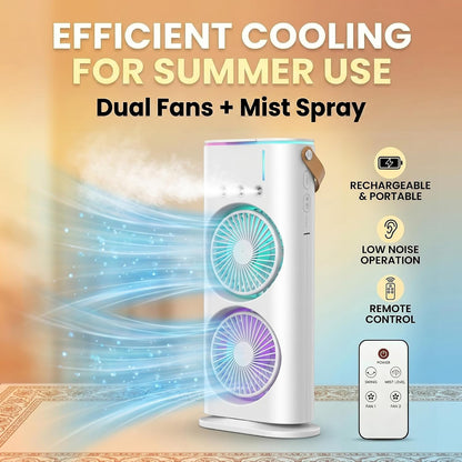 Mini Air Cooler | Double Ended Spray Fan