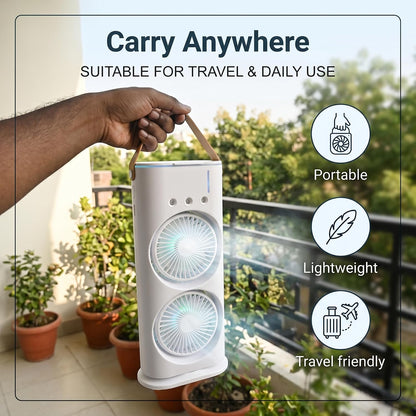 Mini Air Cooler | Double Ended Spray Fan